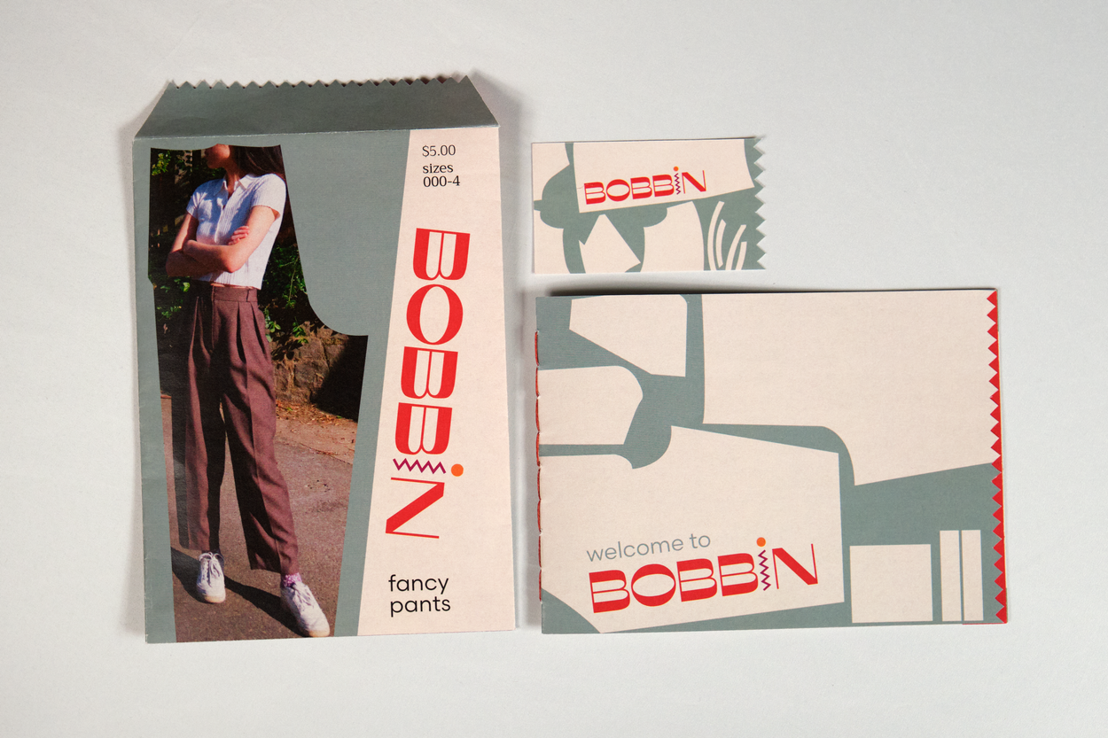 Printed collateral from brand Bobbin