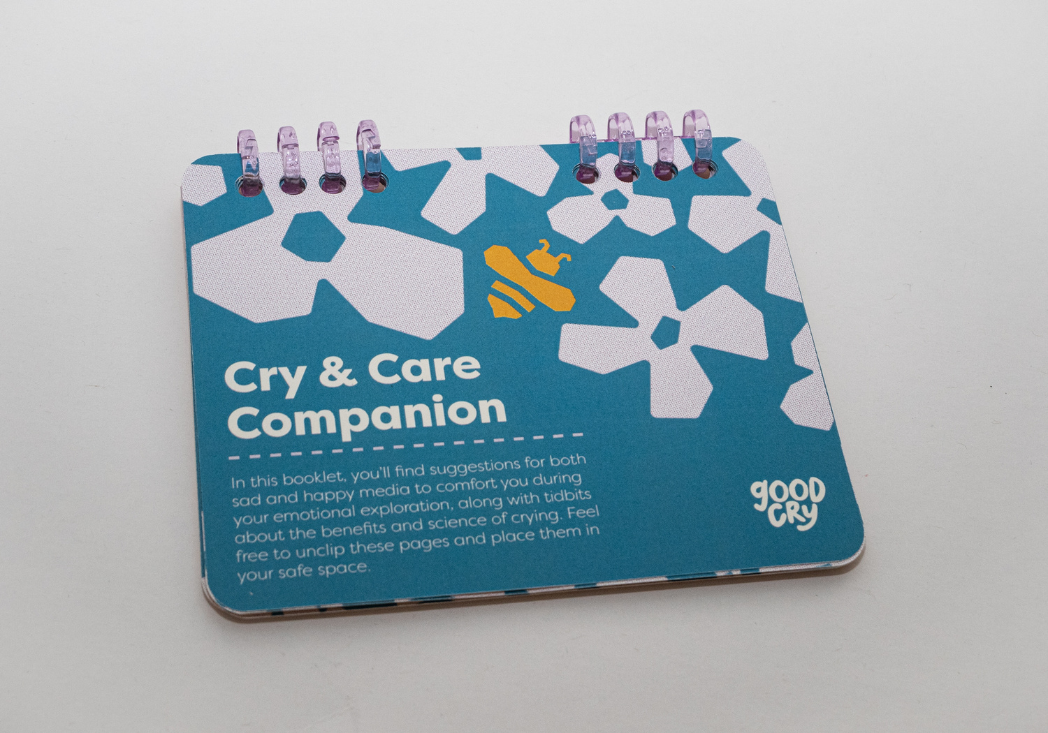 Outside of booklet: Cry & Care Companion
