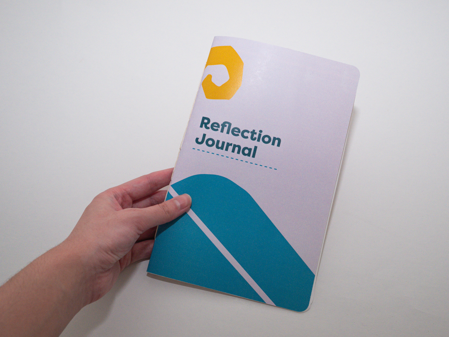 Front outside of journal