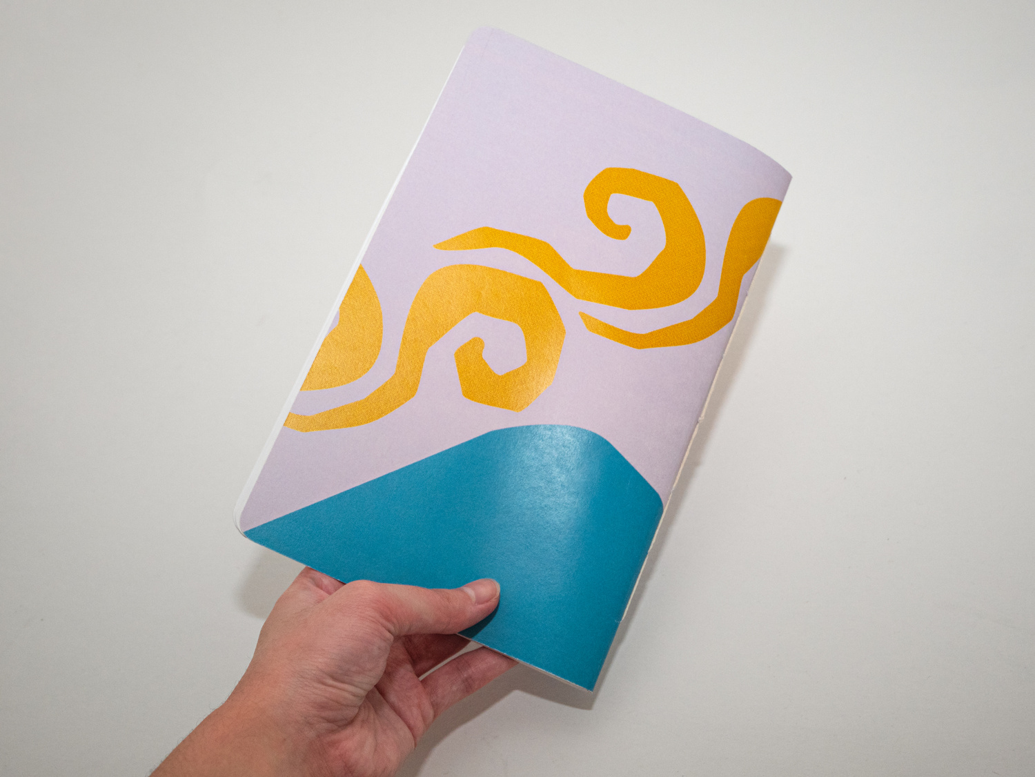 Back outside of journal