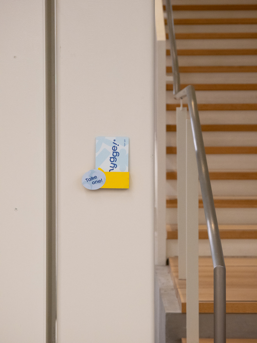 Hygge postcard at Weil Hall in WashU